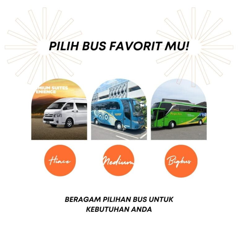 beragam Pilihan Sewa Bus Lampung