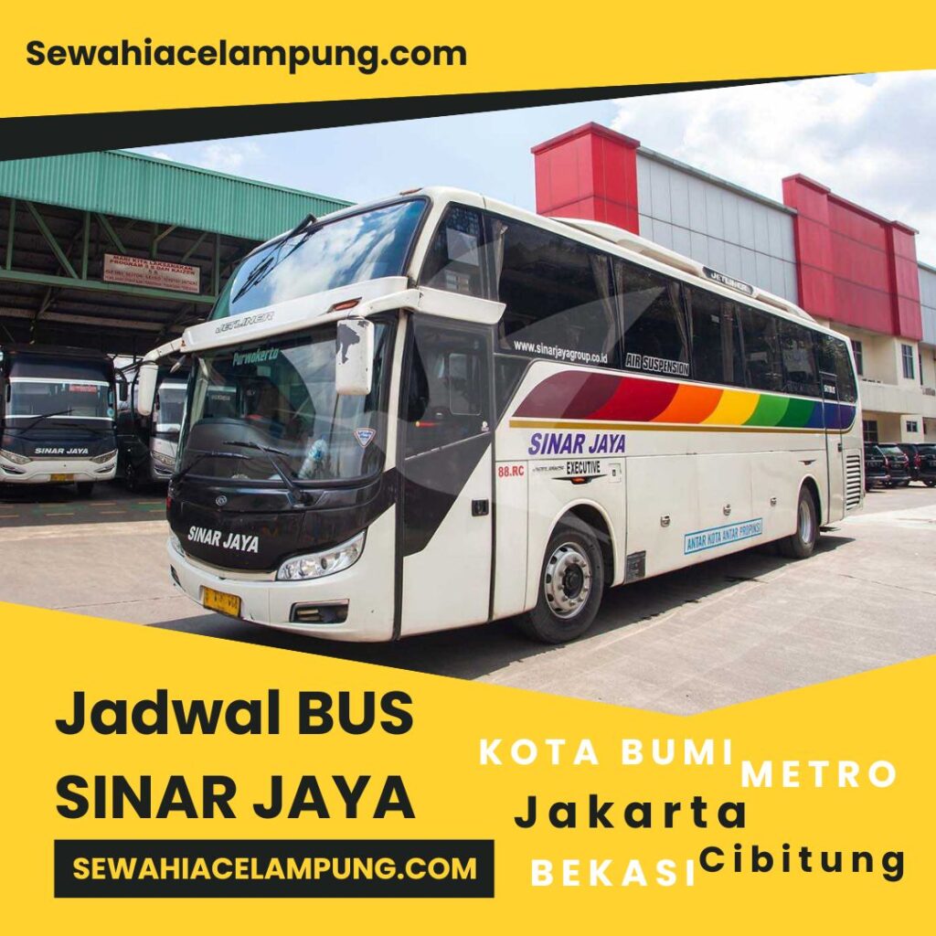 Jadwa Bus Sinar Jaya Lampung