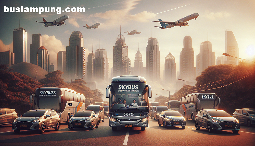 Sewa Bus Skybus Lampung