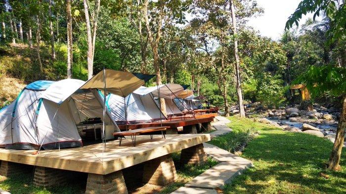 Wisata Keluarga Glamping di Wira Garden